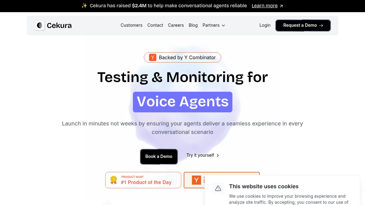 Cekura Secures $2.4M Seed Funding to Solve Conversational AI's Reliability Crisis