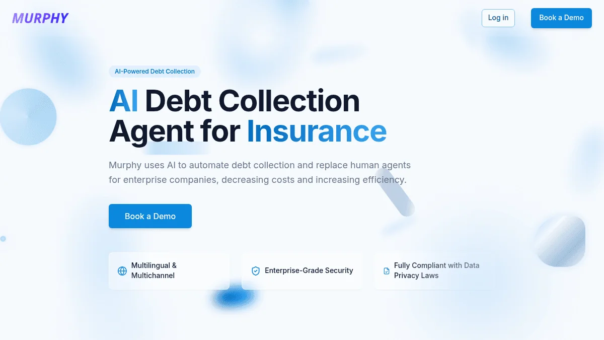 Murphy Raises €12.8M for AI-Powered Debt Servicing