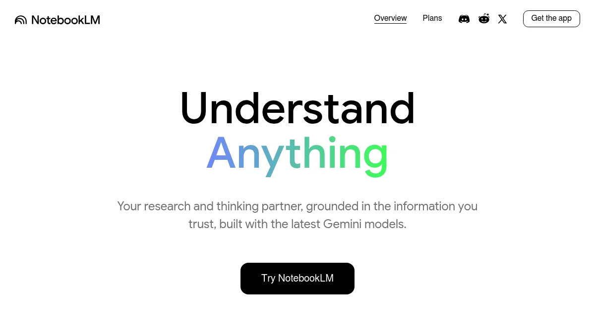 NotebookLM Launches Curated Featured Notebooks with Experts