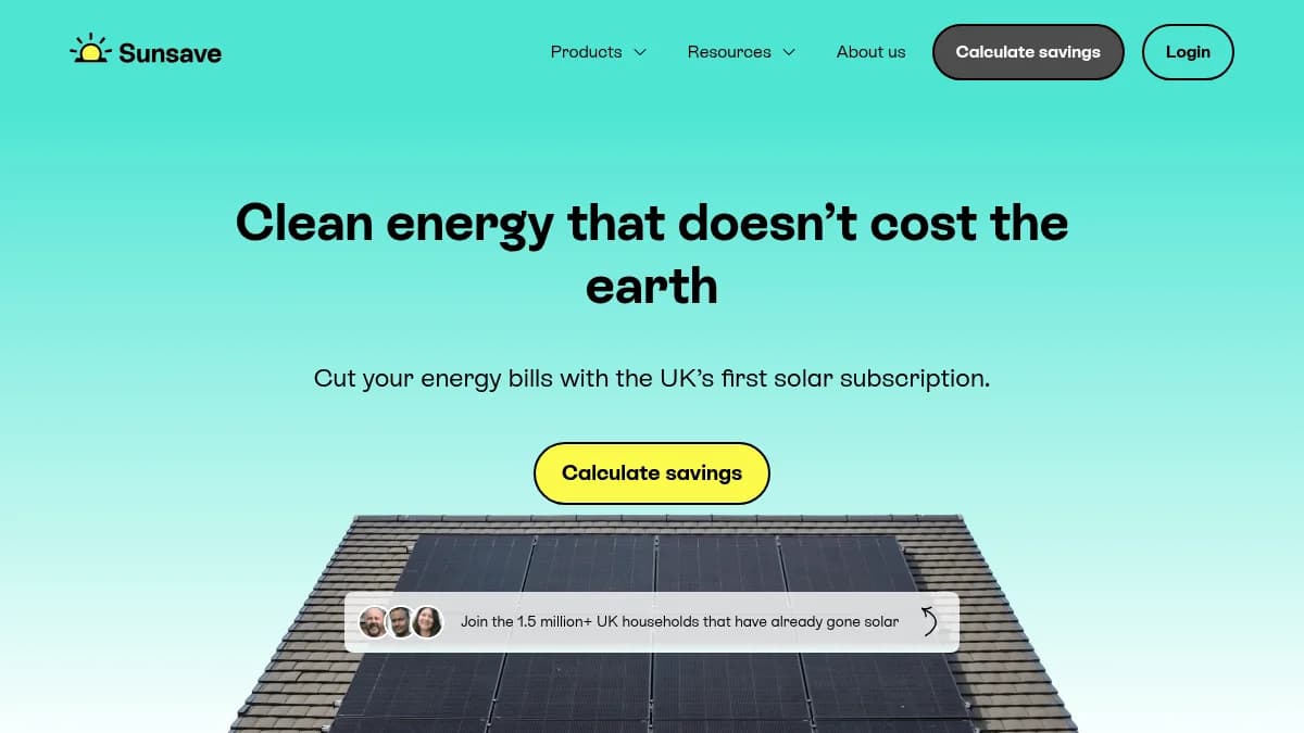 Sunsave Secures €130M for UK Zero-Upfront Solar Expansion