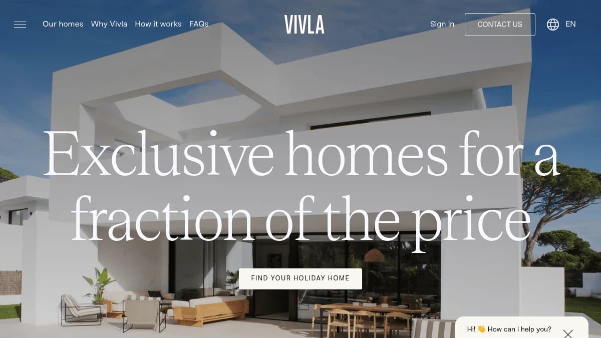 VIVLA Secures €8M for Premium Second Home Co-Ownership