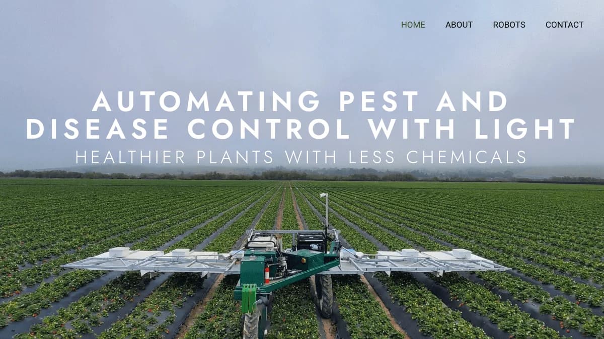 TRIC Robotics Raises $5.5M Seed for UV-C AgTech Robots