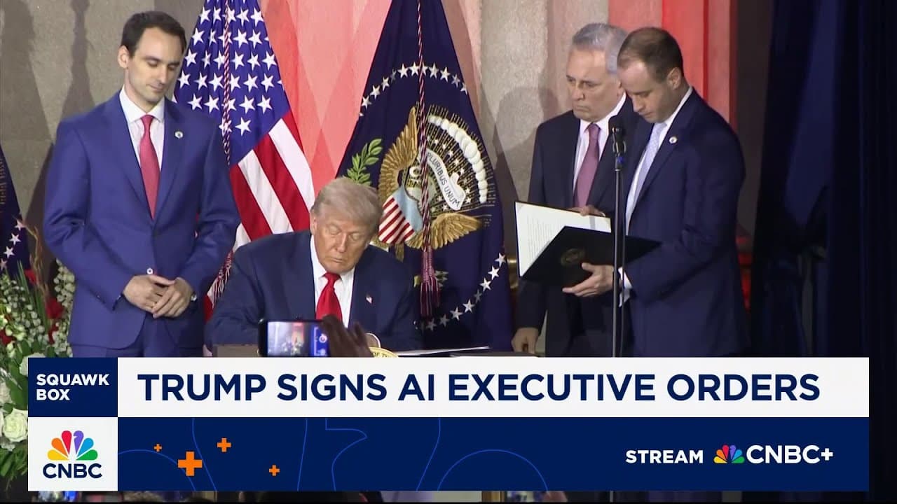 Trump's AI Executive Orders: A Deregulatory and Ideological Stance