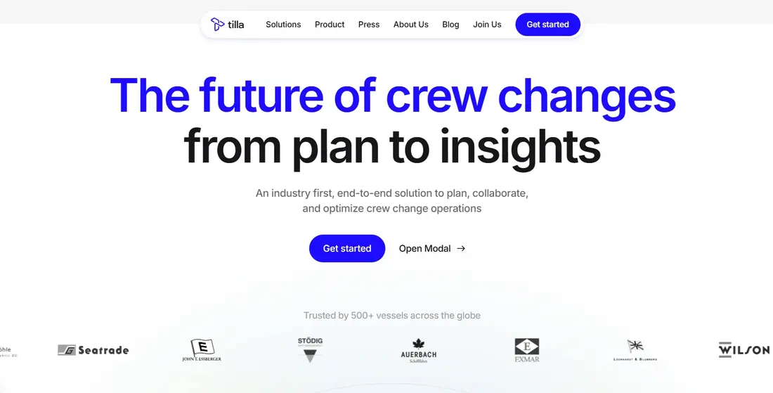 Tilla Secures €2M to Expand Maritime Crew Logistics