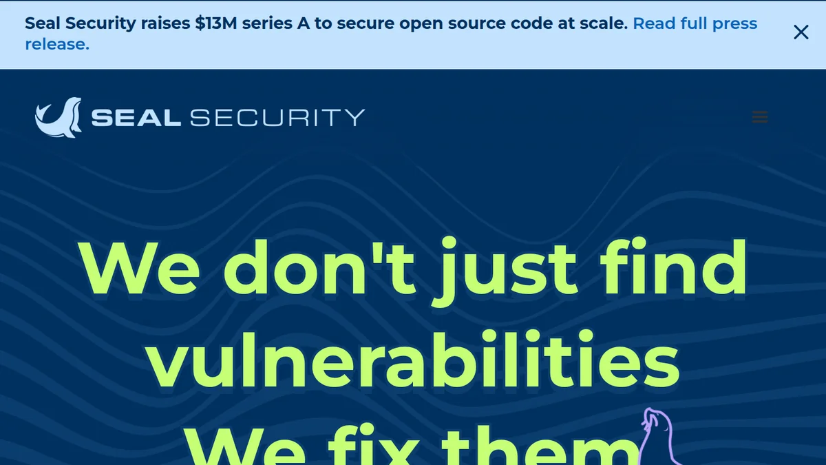 Seal Security Funding: $13M for Automated Vulnerability Remediation