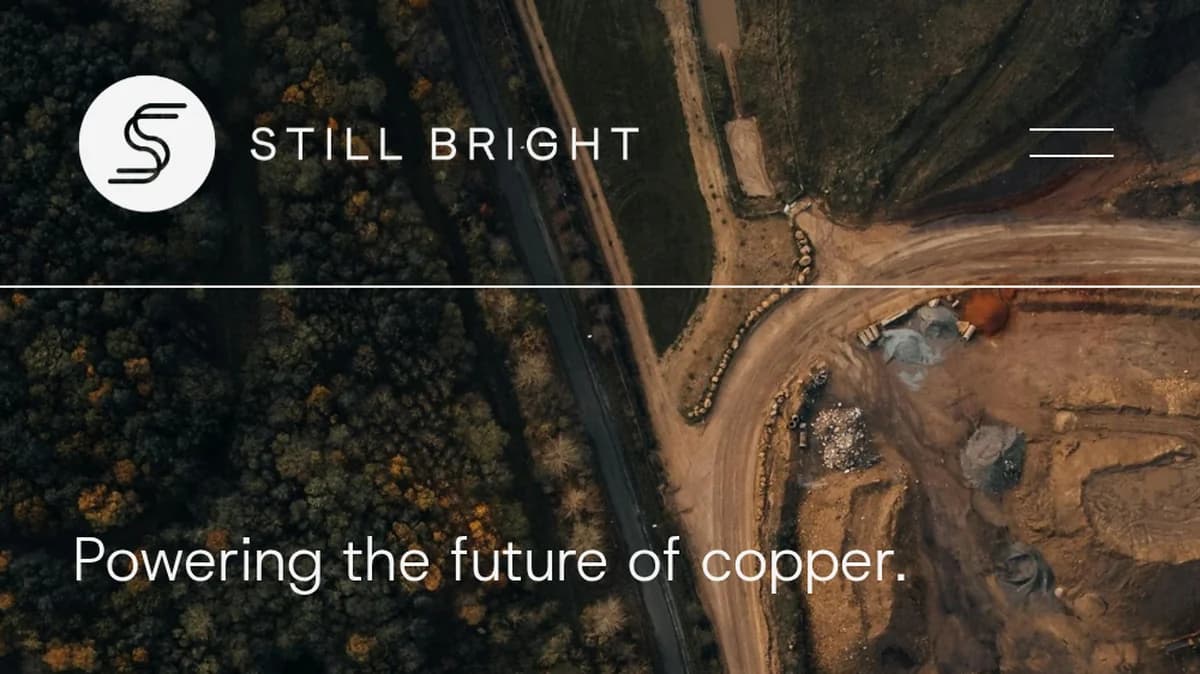 Still Bright Raises $18.7M for Copper Extraction Tech
