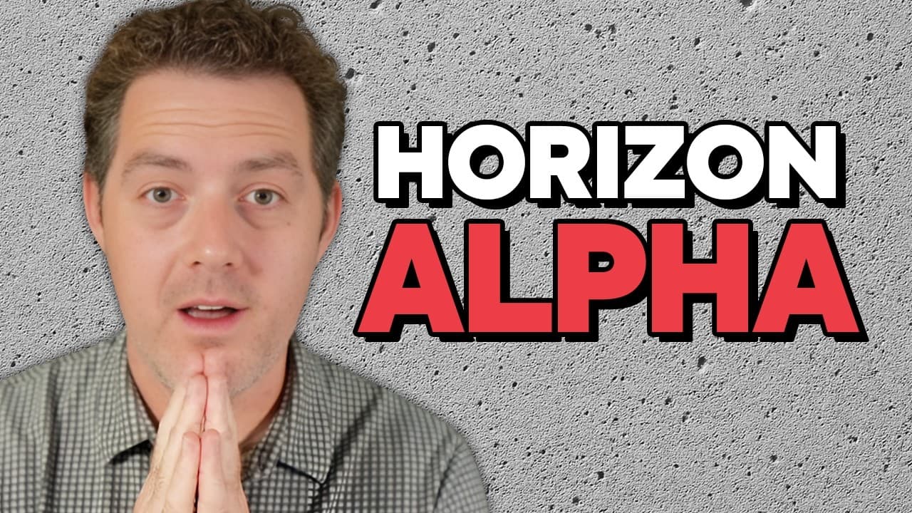 OpenAI's Mystery Model Horizon Alpha Appears