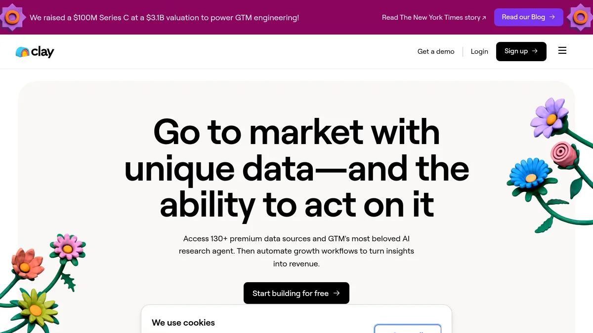 Clay Scores $100M Series C at $3.1B Valuation, Doubles Down on "GTM Engineering"