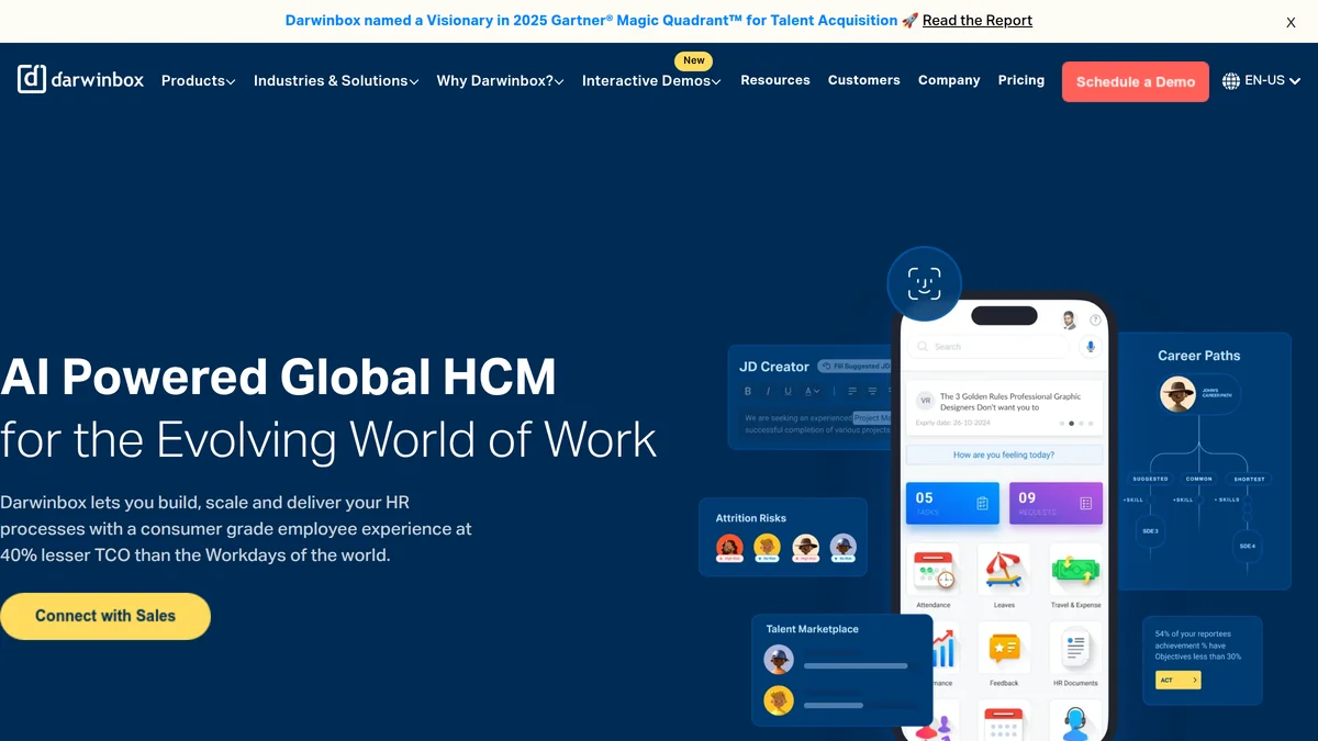 Darwinbox Secures $40M from TVG for AI HR Tech Expansion