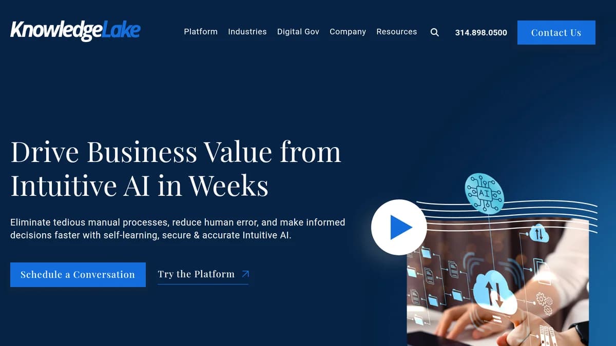 KnowledgeLake Secures $65M for AI Workflow Automation