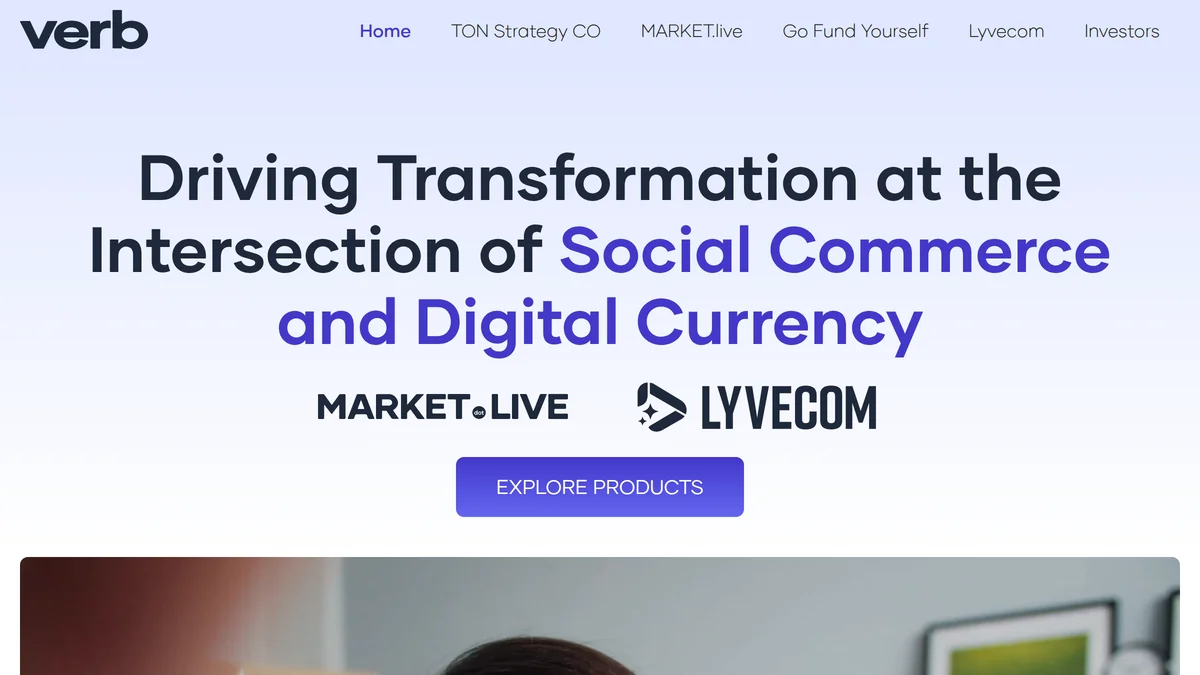 Verb Technology Bolsters TON Treasury with $780M Assets