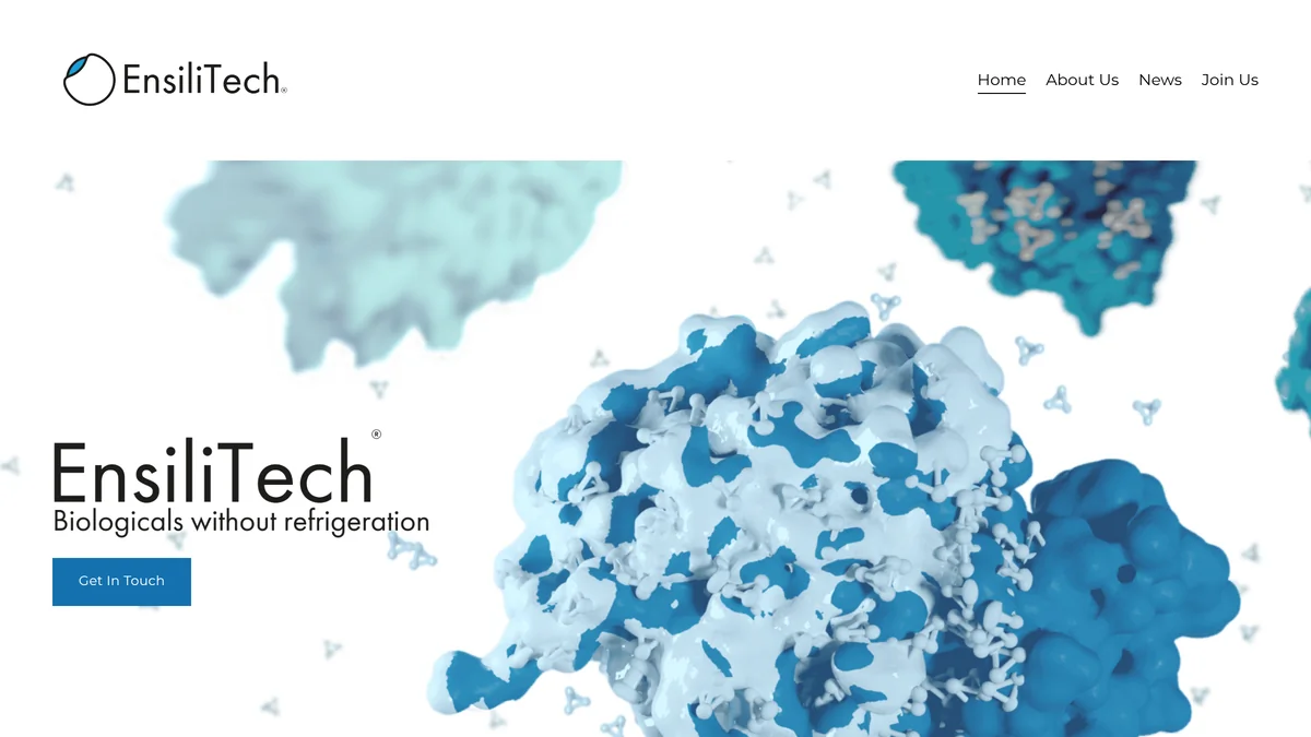British EnsiliTech Secures €5.2M Seed for Cold-Chain Biopharma