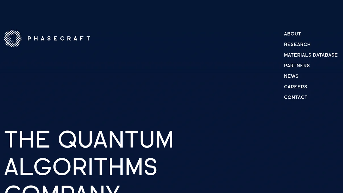 Phasecraft Raises €29M Series B for Quantum Computing Algorithms