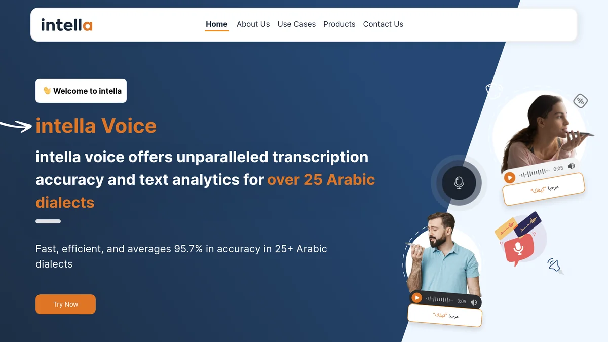 Intella Secures $12.5 Million Series A Led by Prosus to Scale Market-Leading Arabic Speech Technologies