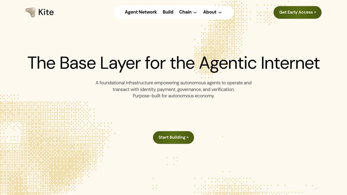 Kite AI Secures $18M Series A for AI Agent Blockchain Platform