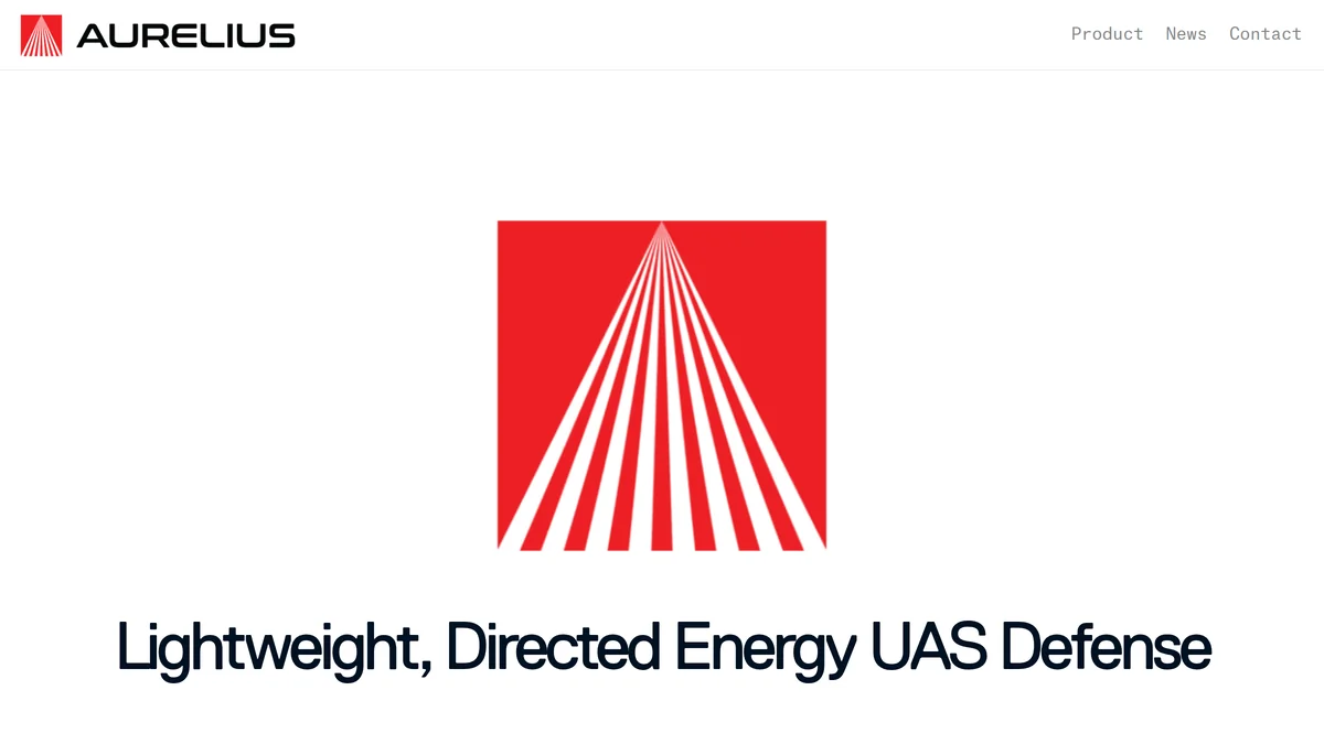 Aurelius Systems Secures $10M for Autonomous Laser Defense
