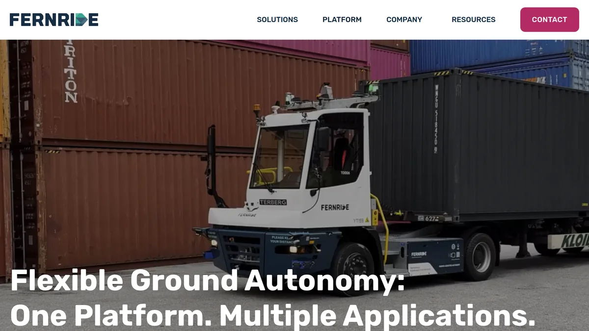FERNRIDE Bags €18M Series A Extension for Autonomous Logistics