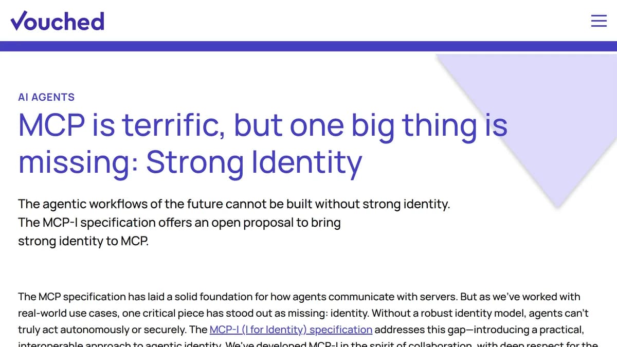 Vouched Secures $17M Series A for AI Identity Verification