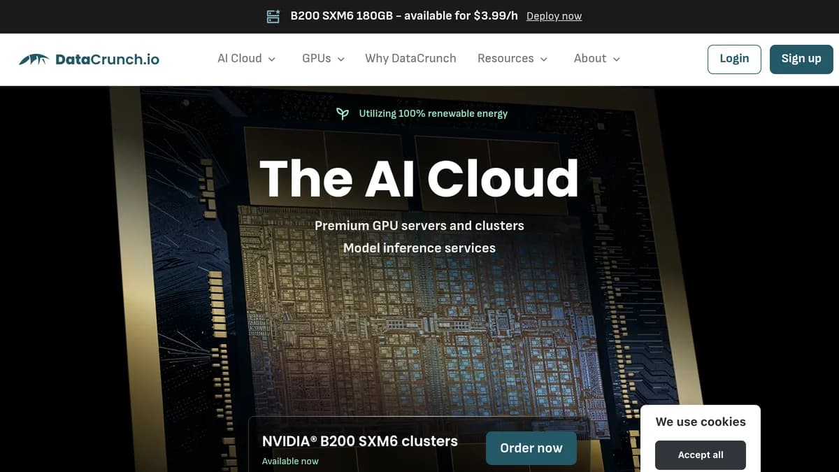 DataCrunch Raises €55M Series A for European AI Cloud Expansion