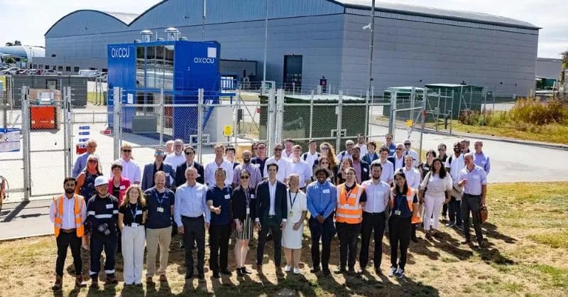 OXCCU Nabs £20.75M for Sustainable Aviation Fuel Tech