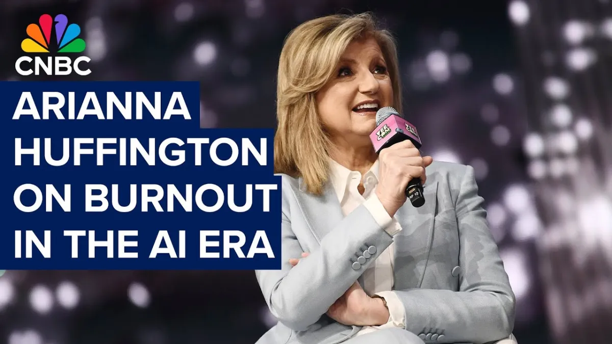 Redefining Success: Arianna Huffington on Wellness in the AI Age