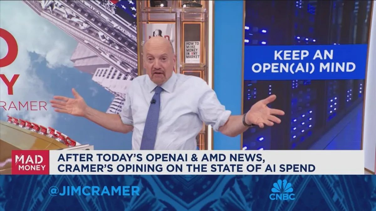 Cramer Declares AI the Next Industrial Revolution, Citing Massive Chip Spend