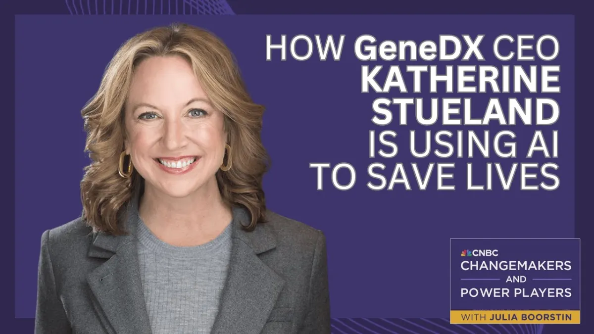 AI's Human Heart: Katherine Stueland's Vision for GeneDx