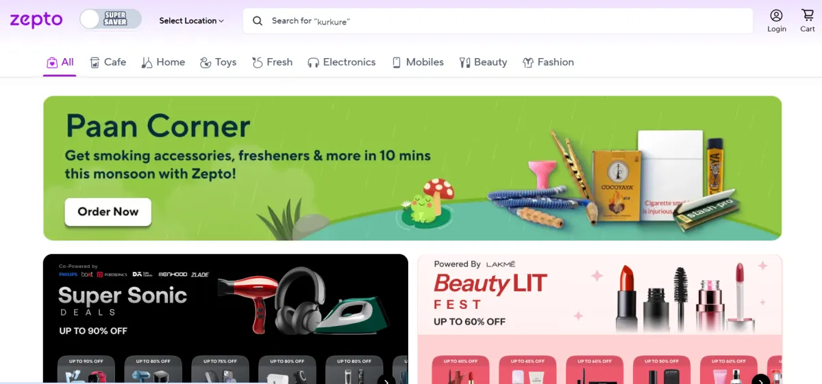 Zepto raises $450 million to expand its quick commerce platform