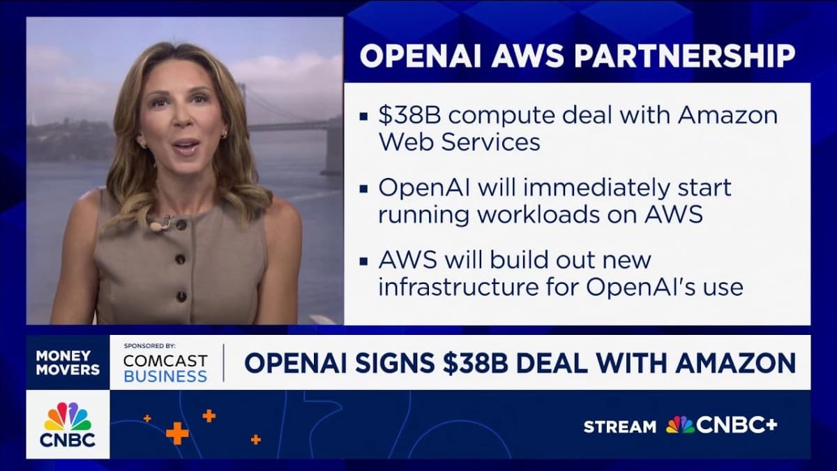 OpenAI Forges $38B AWS Alliance, Signaling Multi-Cloud Future