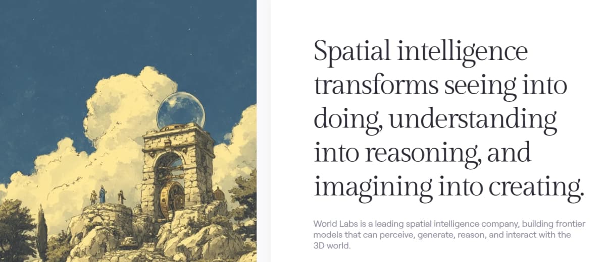 Marble World Model Goes Public, Redefining 3D Generation