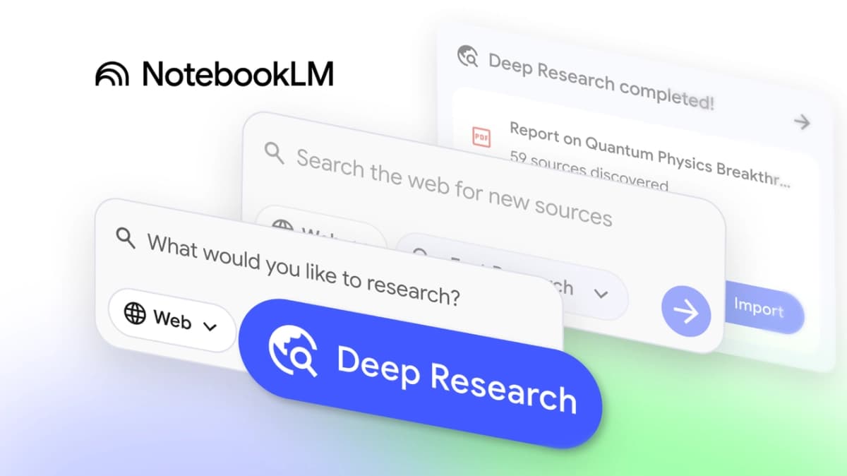 NotebookLM Deep Research Redefines AI Analysis