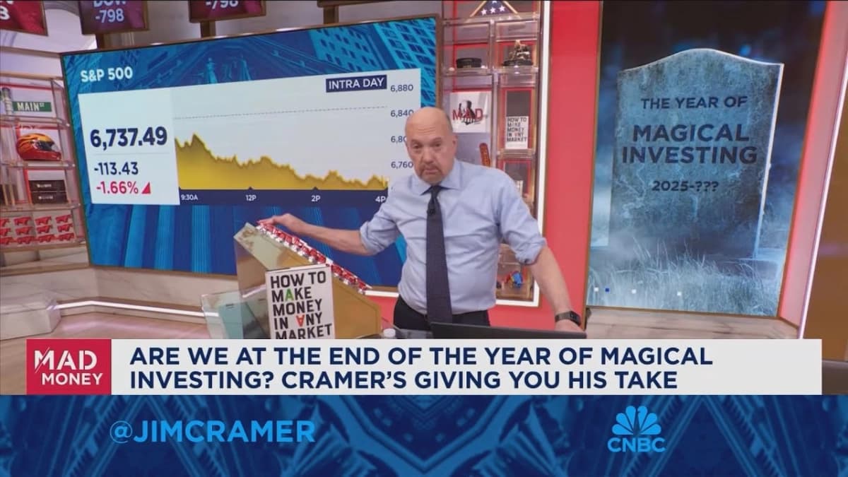 Cramer Declares End of "Magical Investing" for Speculative AI Stocks