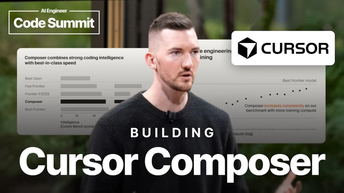 Building Cursor Composer – Lee Robinson, Cursor