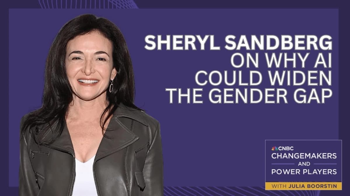 Progress Stalls: Sheryl Sandberg Warns AI Could Exacerbate Gender Inequality