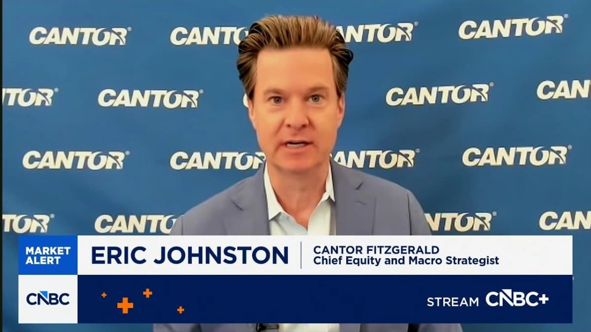 Cantor Fitzgerald Analyst Bullish on AI Capex Despite Near-Term Market Pullback Fears