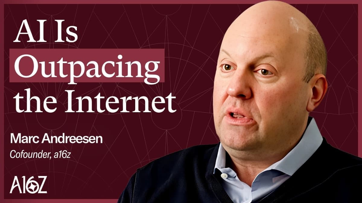Marc Andreessen Declares AI the Biggest Revolution of His Lifetime, Warns of Regulatory Self-Sabotage