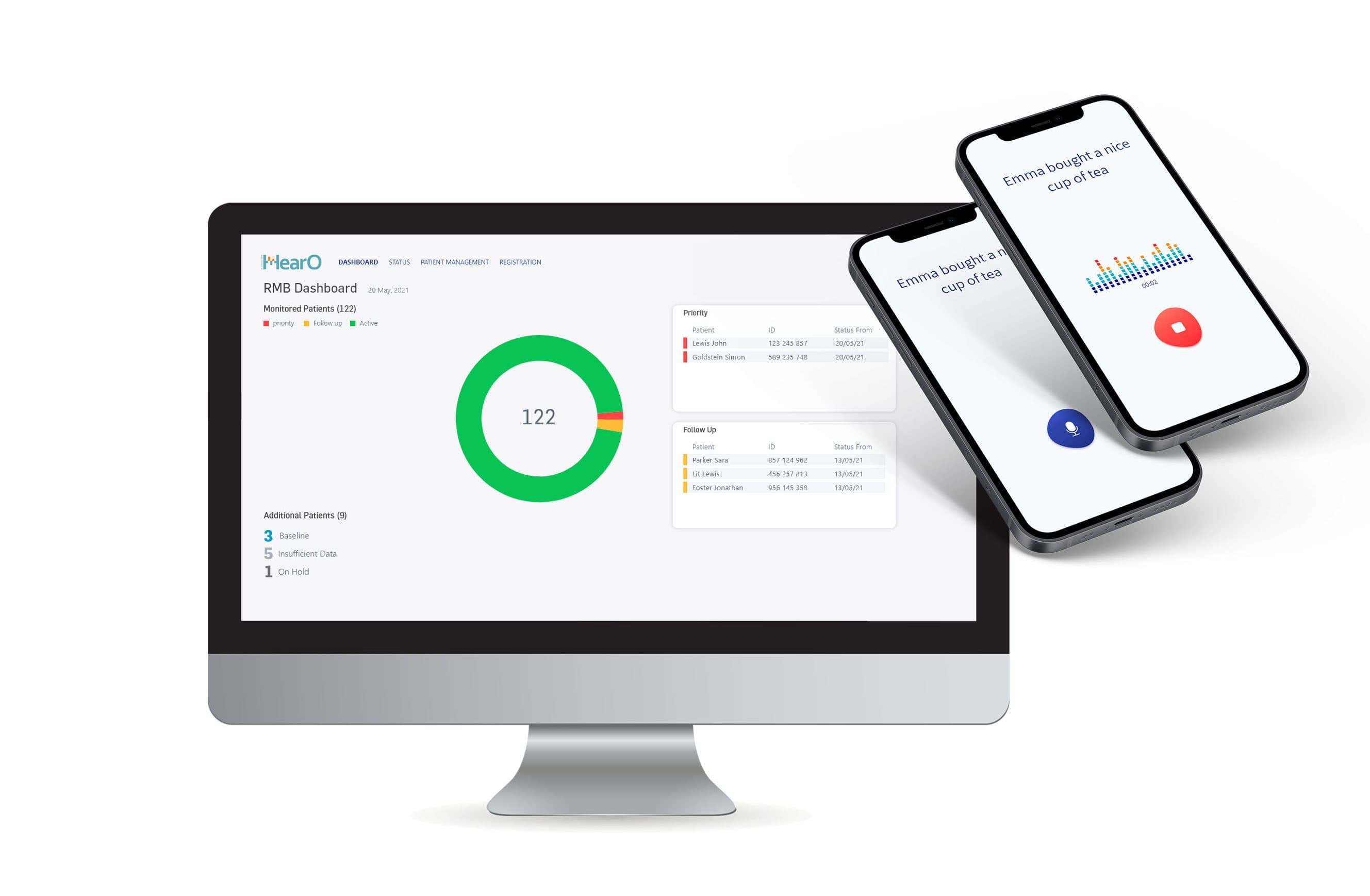 82% Success Rate for HearO® in Early Identification of Congestive Heart Failure (CHF) Through Speech