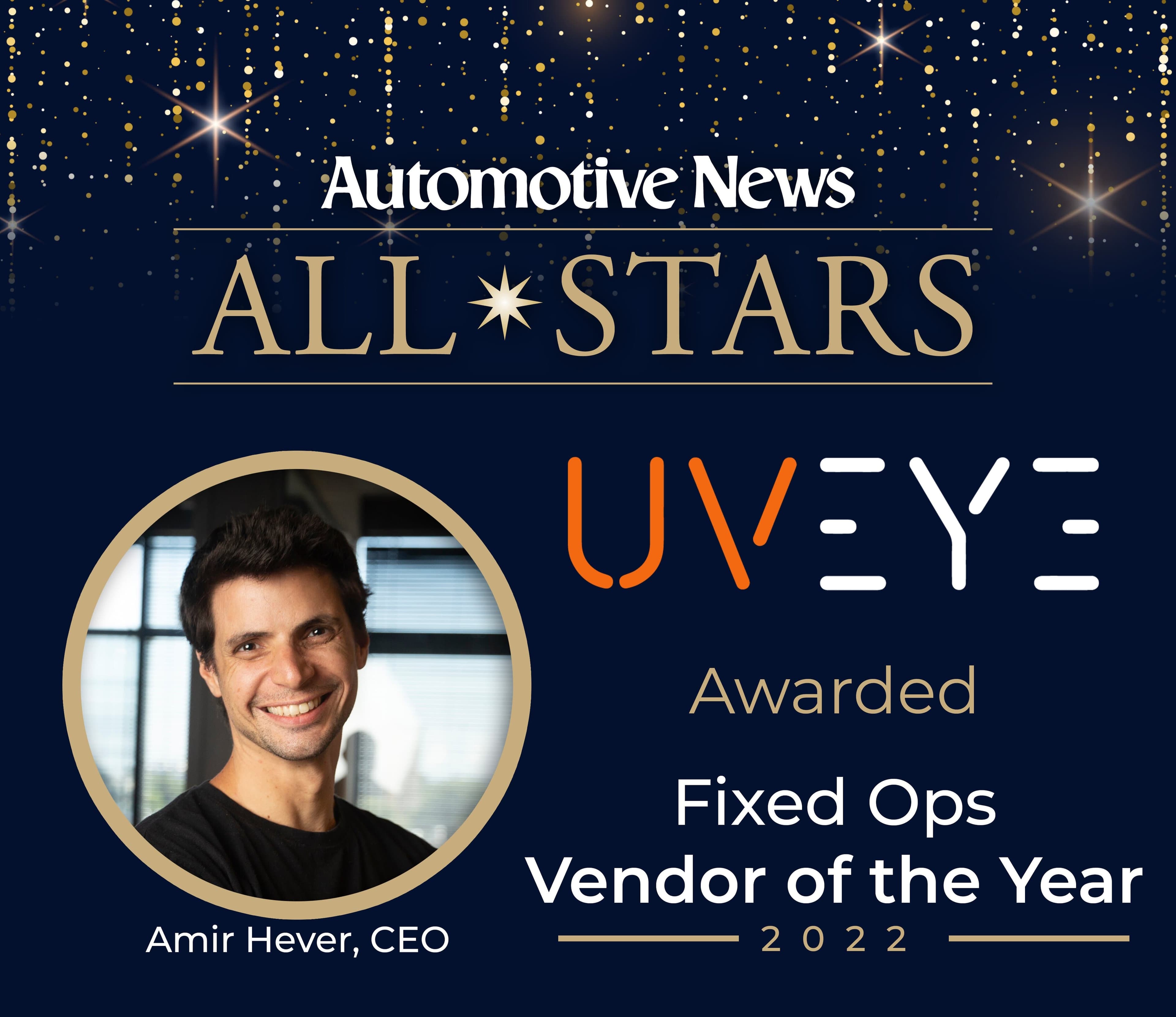 Automotive News Recognizes UVeye Tech Achievements with All-Star Award
