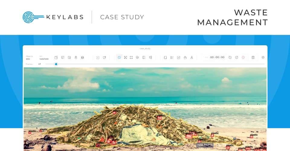 smart data annotation for waste management case study. credit - keymakr.