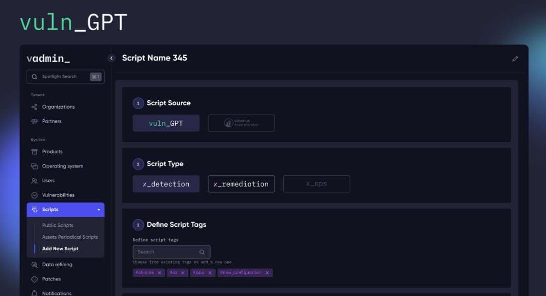 Vicarius Unveils Generative AI for Cyber Security, Accelerating Software Vulnerability Remediation
