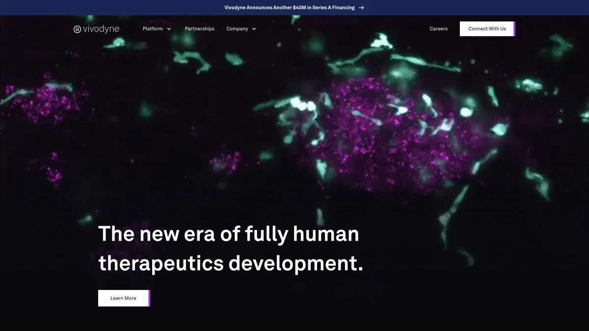 Vivodyne Secures $40 Million to Revolutionize Drug Discovery