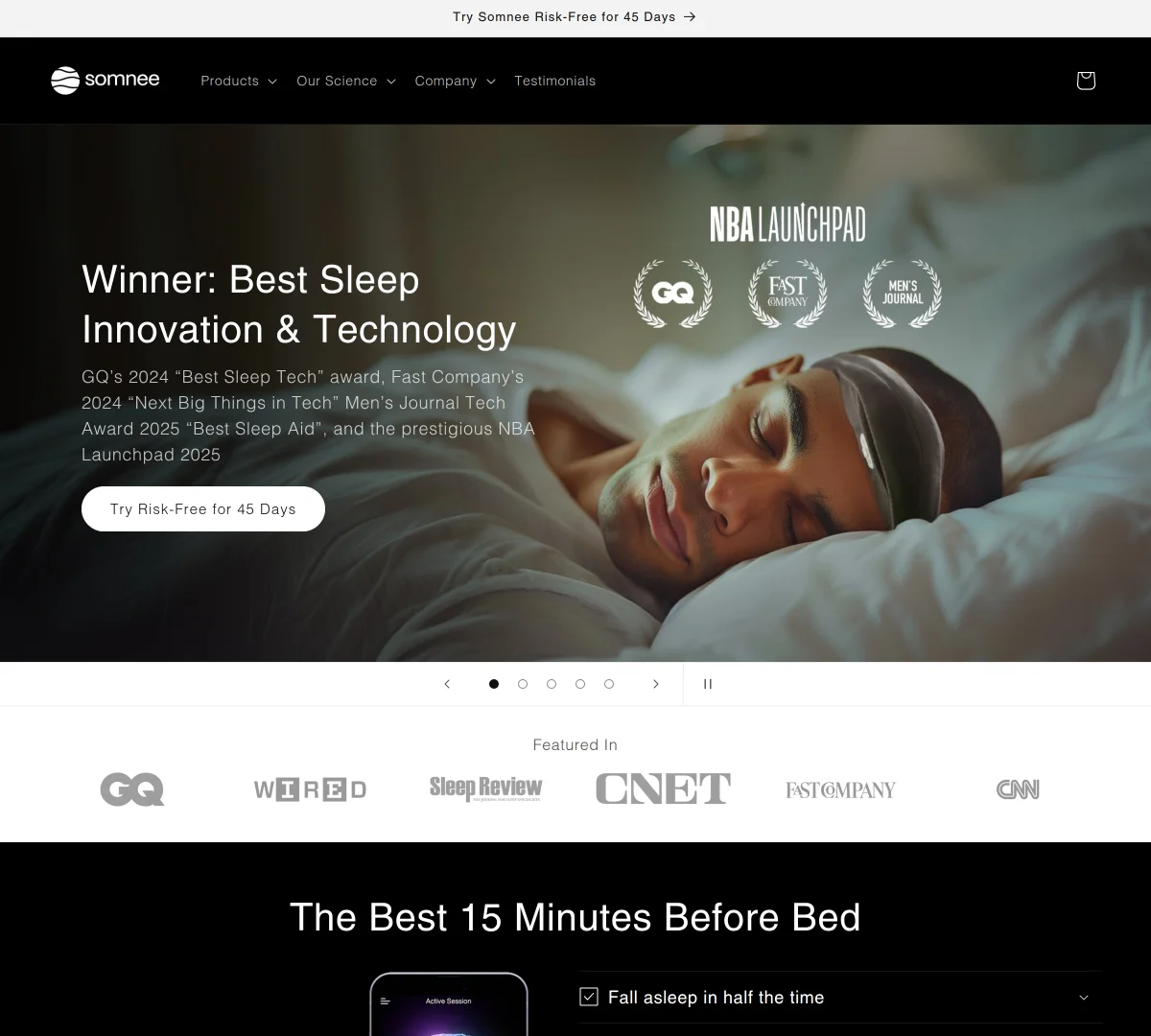 Somnee Secures $10 Million in Funding to Revolutionize Sleep Technology