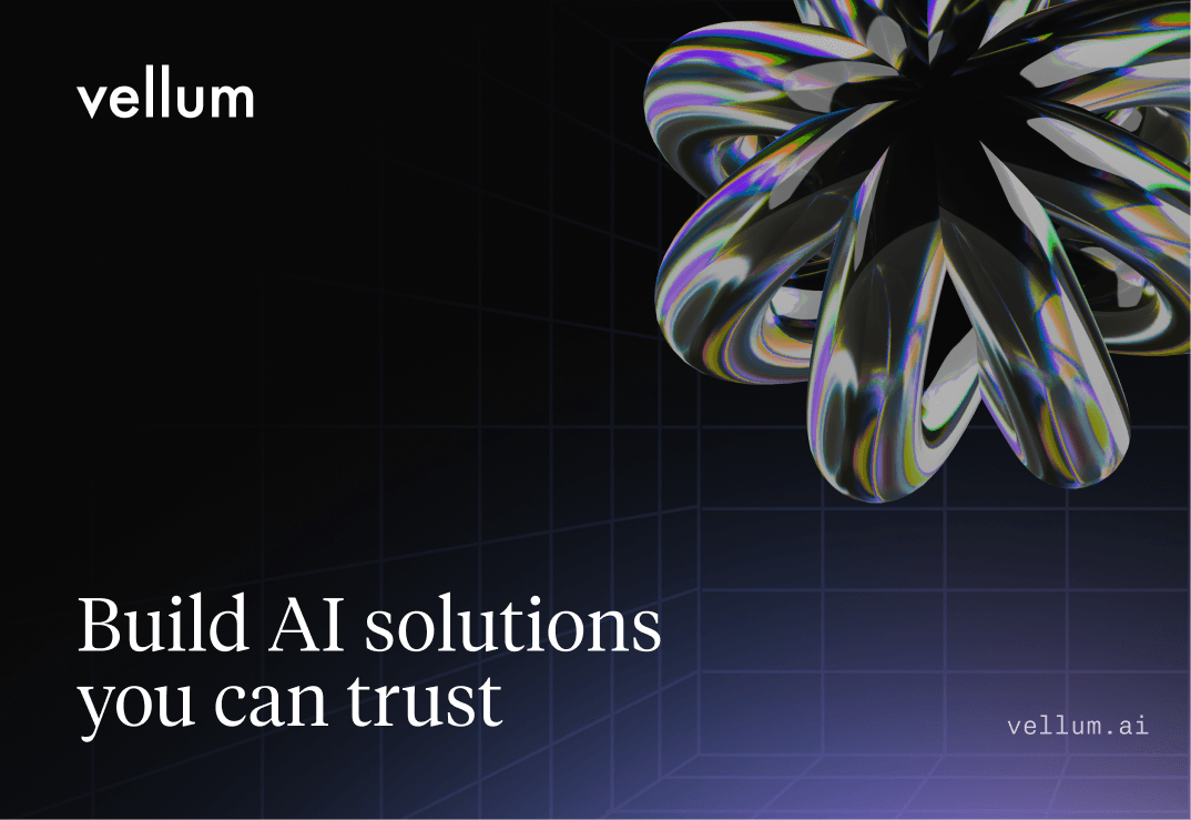 Vellum logo - AI development platform