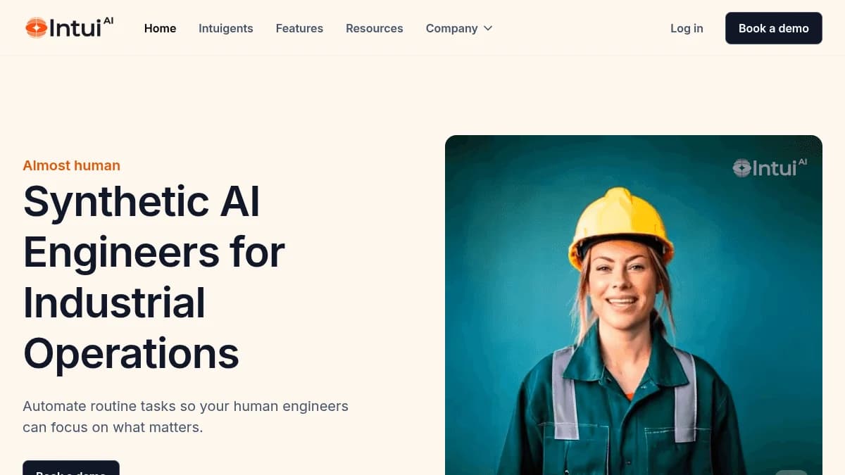 Screenshot of IntuigenceAI IntuiAI Platform