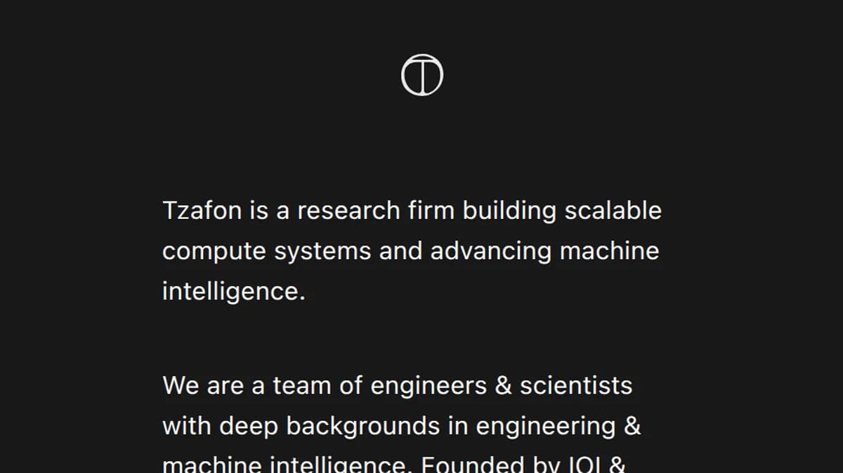 Screenshot of AI agent technology