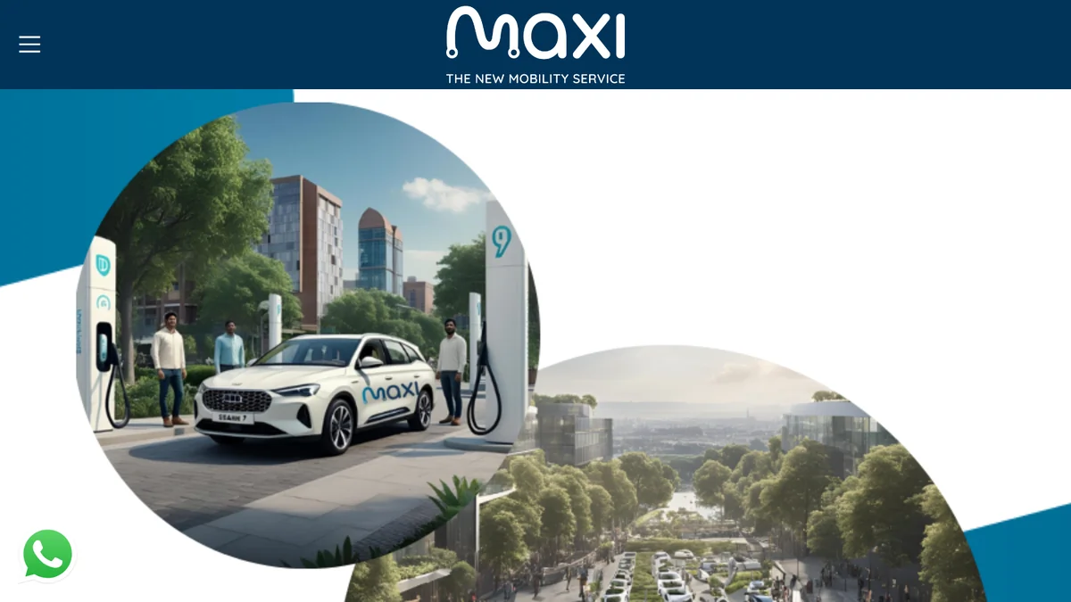 Screenshot of Maxi Mobility