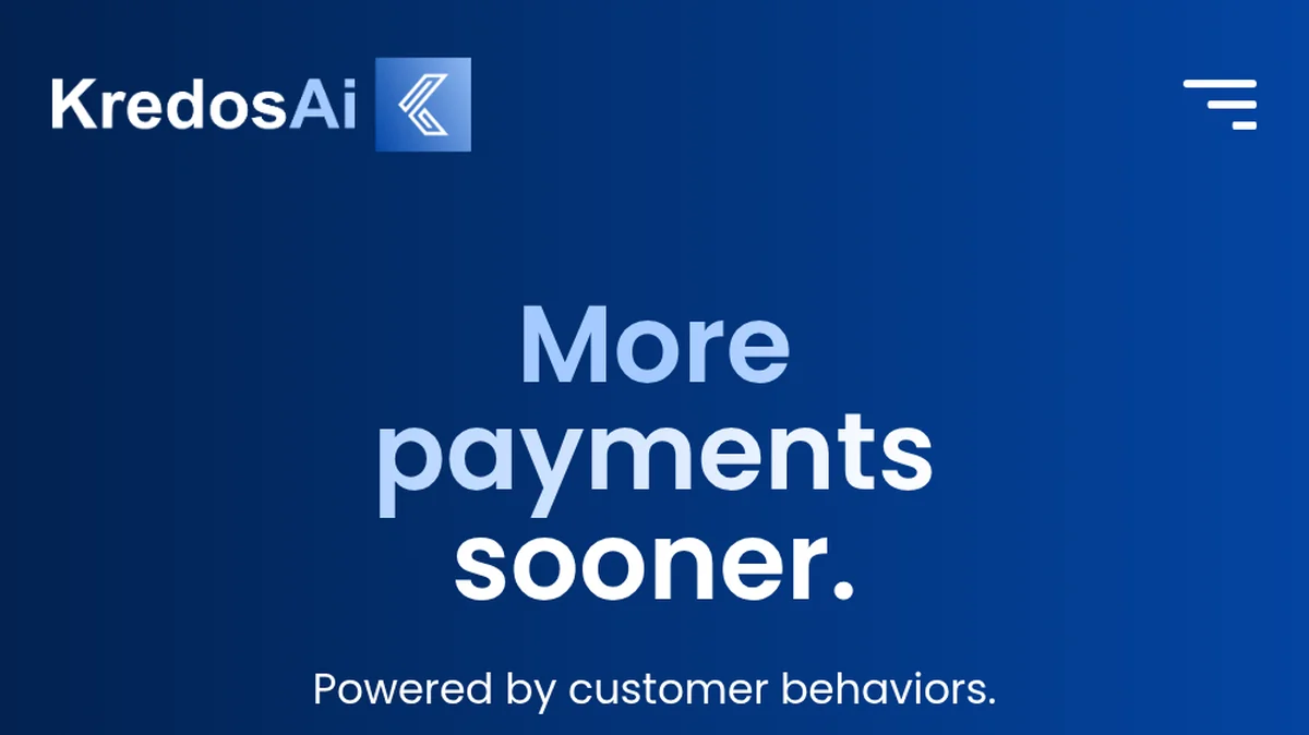 Screenshot of KredosAi seed funding