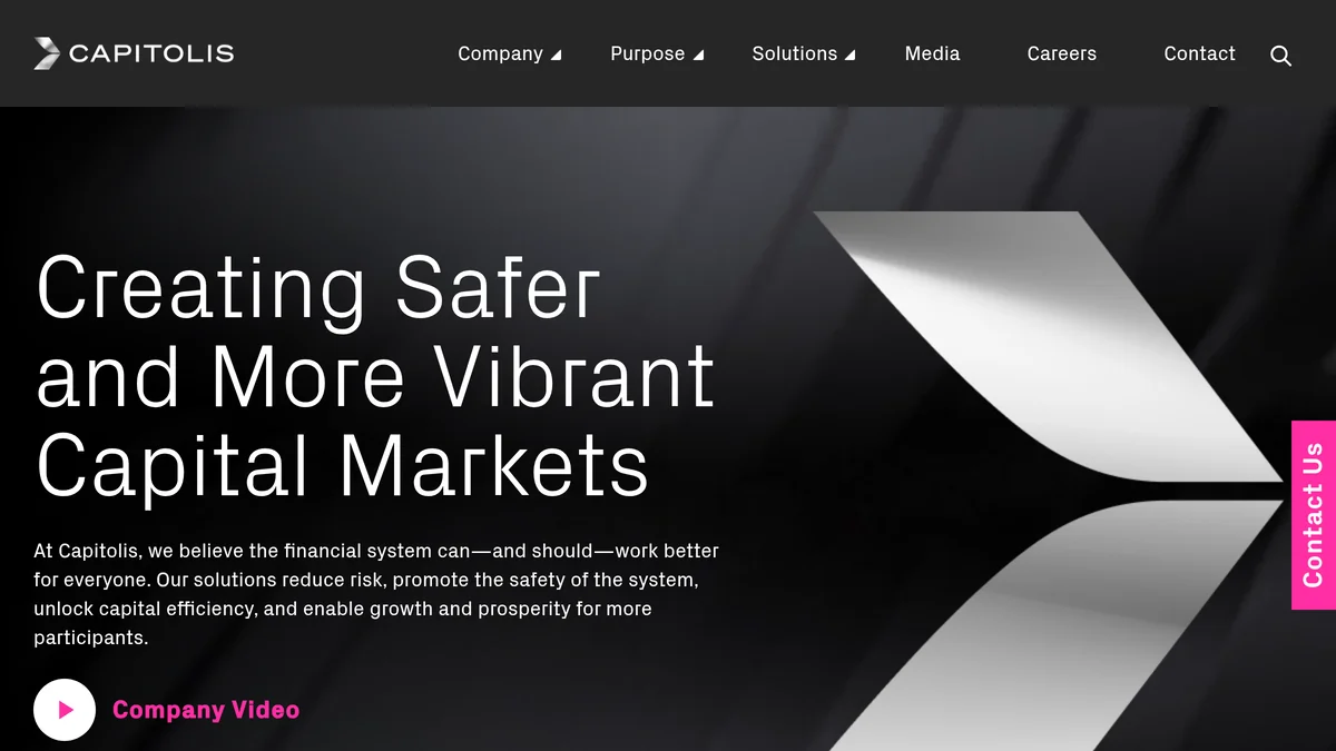 Screenshot of Capitolis strategic investments