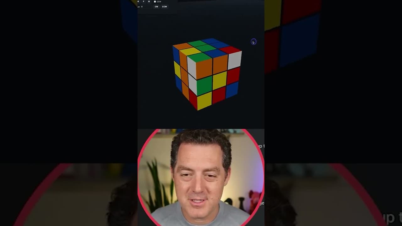 ChatGPT-5 Generates, Solves Complex Rubik's Cubes