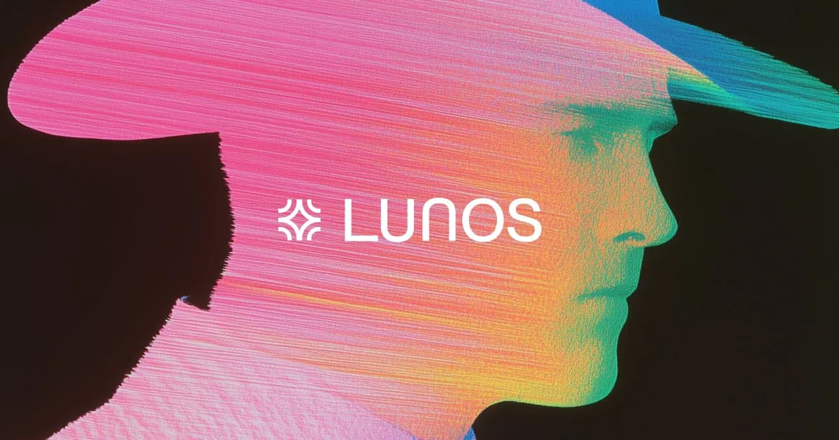 A conceptual image of AI receivable agents working in a digital finance environment, representing Lunos AI's automation technology.